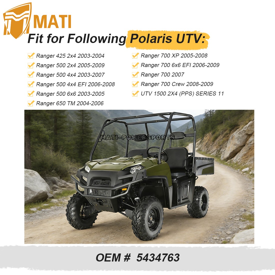 Cup Holder For Polaris Ranger 700 Crew 700 XP 700 TM Ranger 425 500 2x4 4x4 6x6