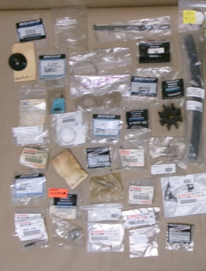 Mostly New Assorted Outboard and Sterndrive Parts (various brands)