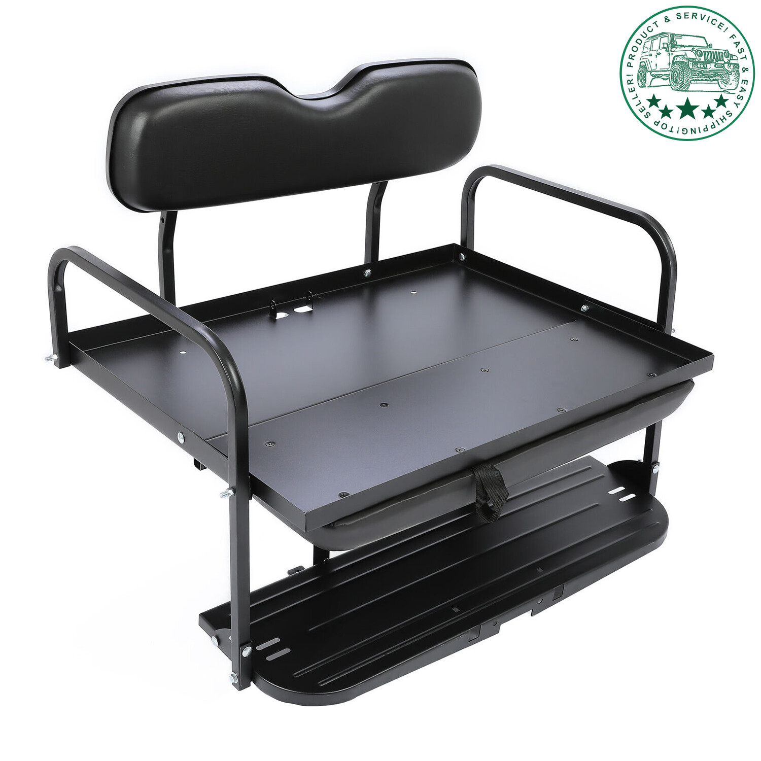 For Yamaha G2 G9 Gas/Electric Golf Cart Rear Flip Seat Kit Golf Cart Back Seat