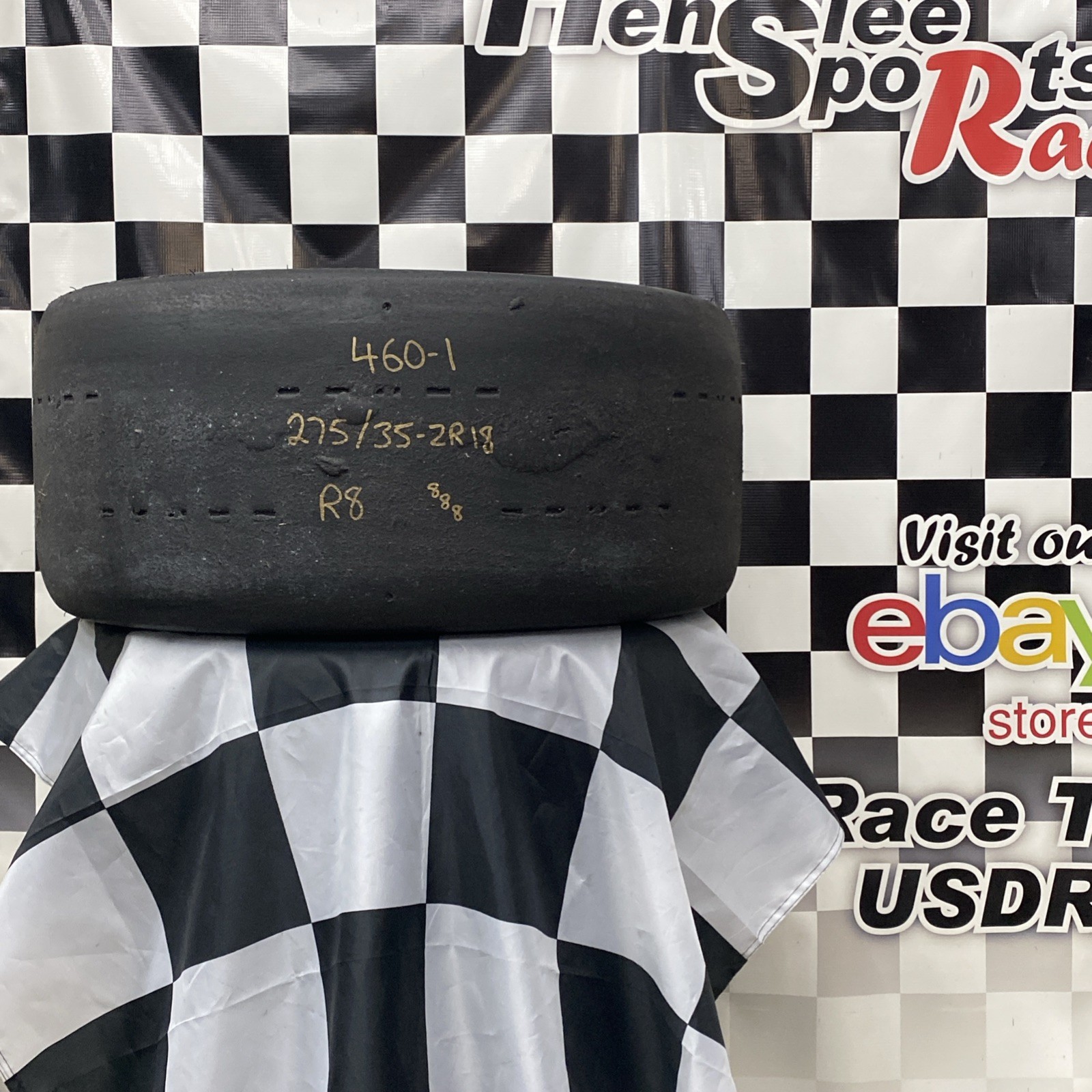 460-1 USDRRT HOOSIER TRACK ATTACK RACE DOT Tire 275/35-ZR18 R8