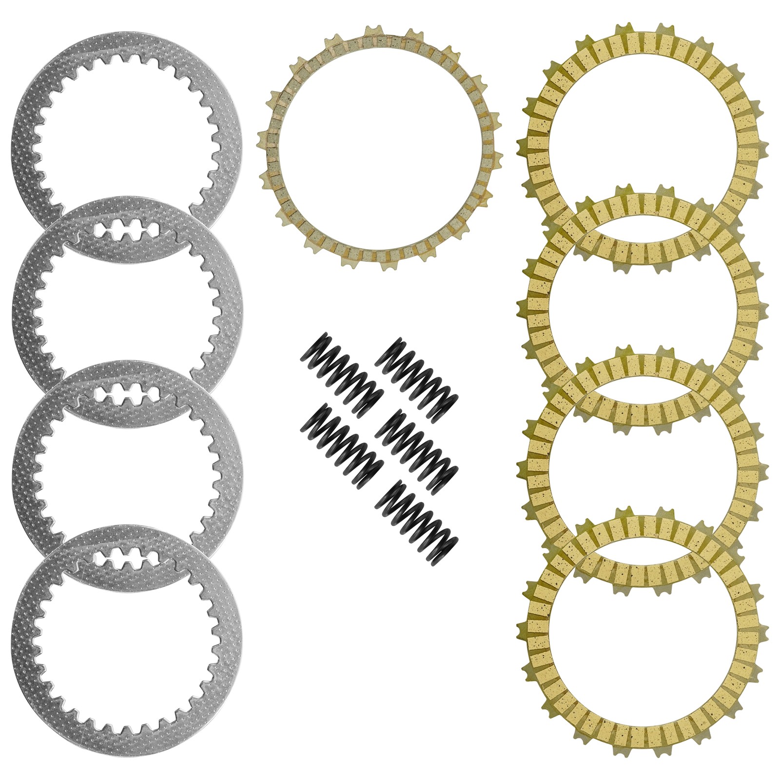Clutch Friction Steel Plates Kit for Honda CBR300R 2015-2020 / CB300F 2015-2018