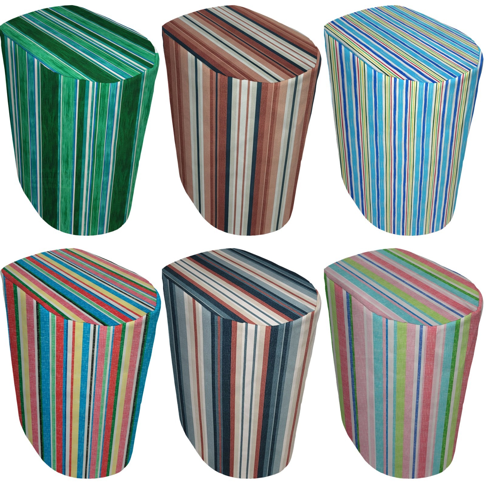Colorful Stripes Cover Compatible with Ninja Creami Ice Cream Maker (6 Colors)