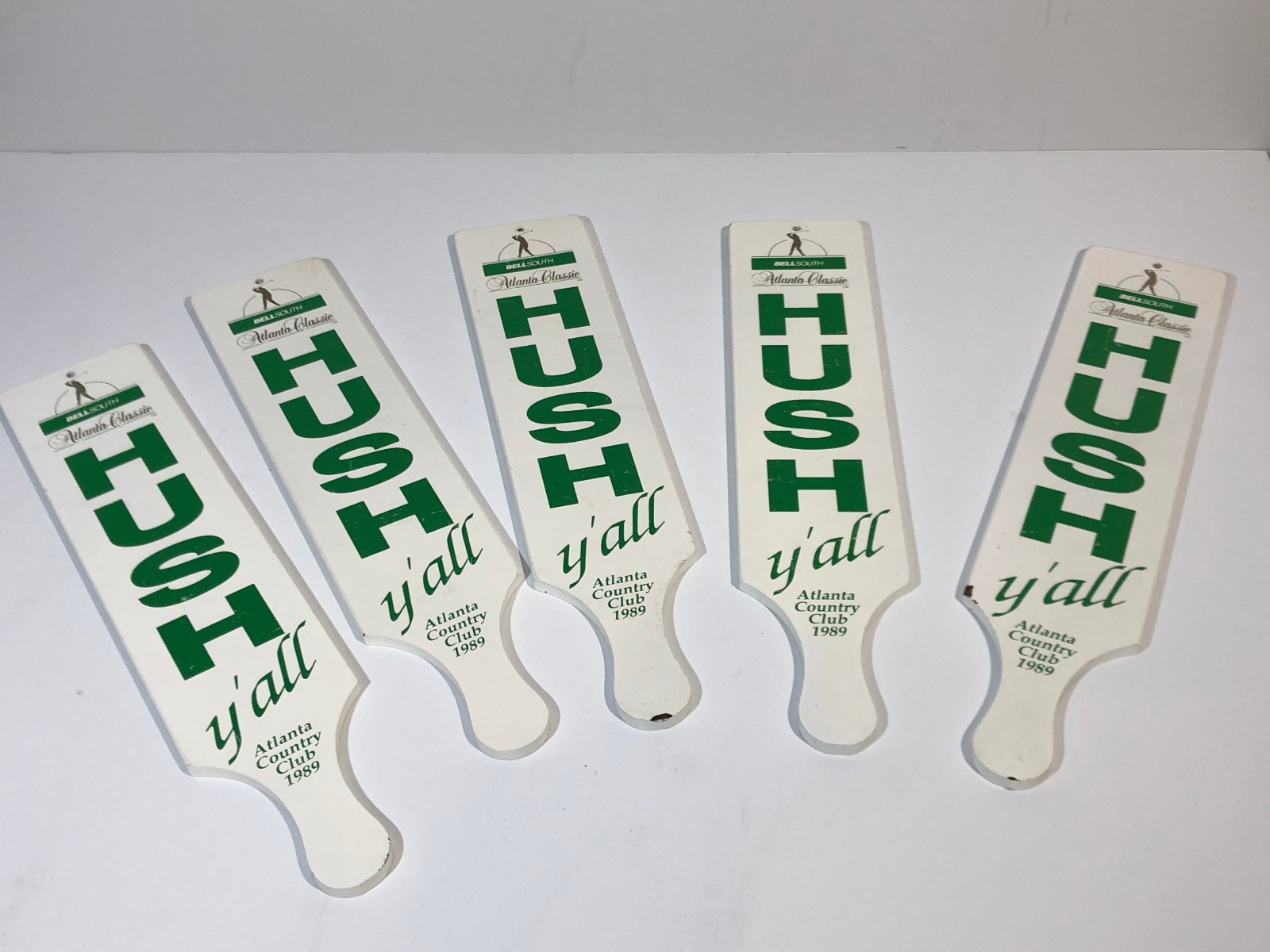 Hush Y’all Paddle 1989 BellSouth Atlanta Classic PGA Golf Tournament 12.5"