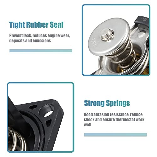 19310-5A2-A02 Engine Coolant Thermostat Housing Assembly for Honda Accord