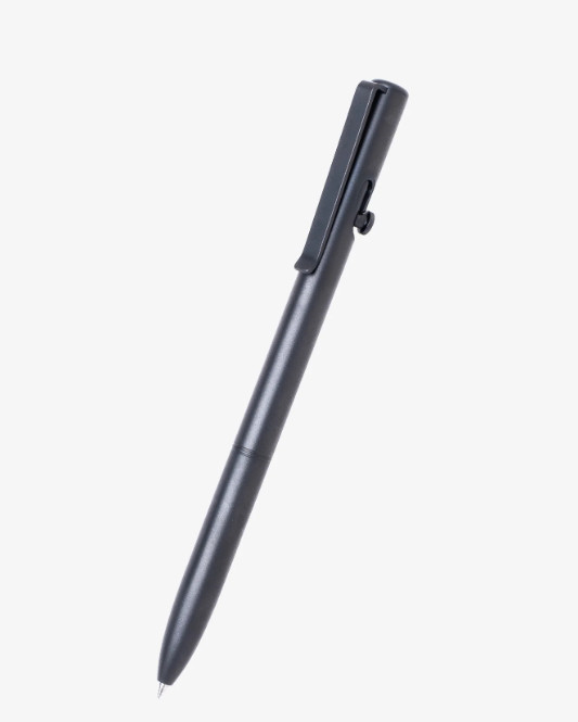 Tactile Turn "Smooth Operator" Titanium Bolt Action Pen in Black DLC Finish
