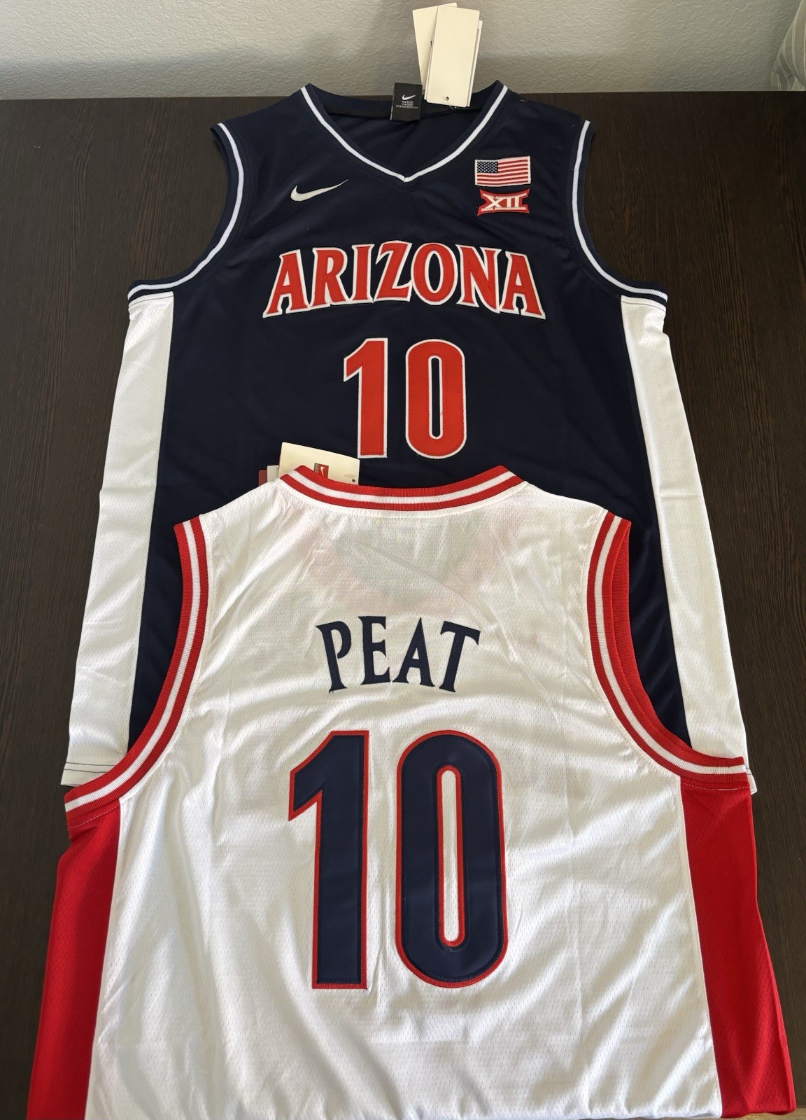 KOA PEAT ARIZONA WILDCATS BASKETBALL JERSEY! SHIPS SAME DAY!