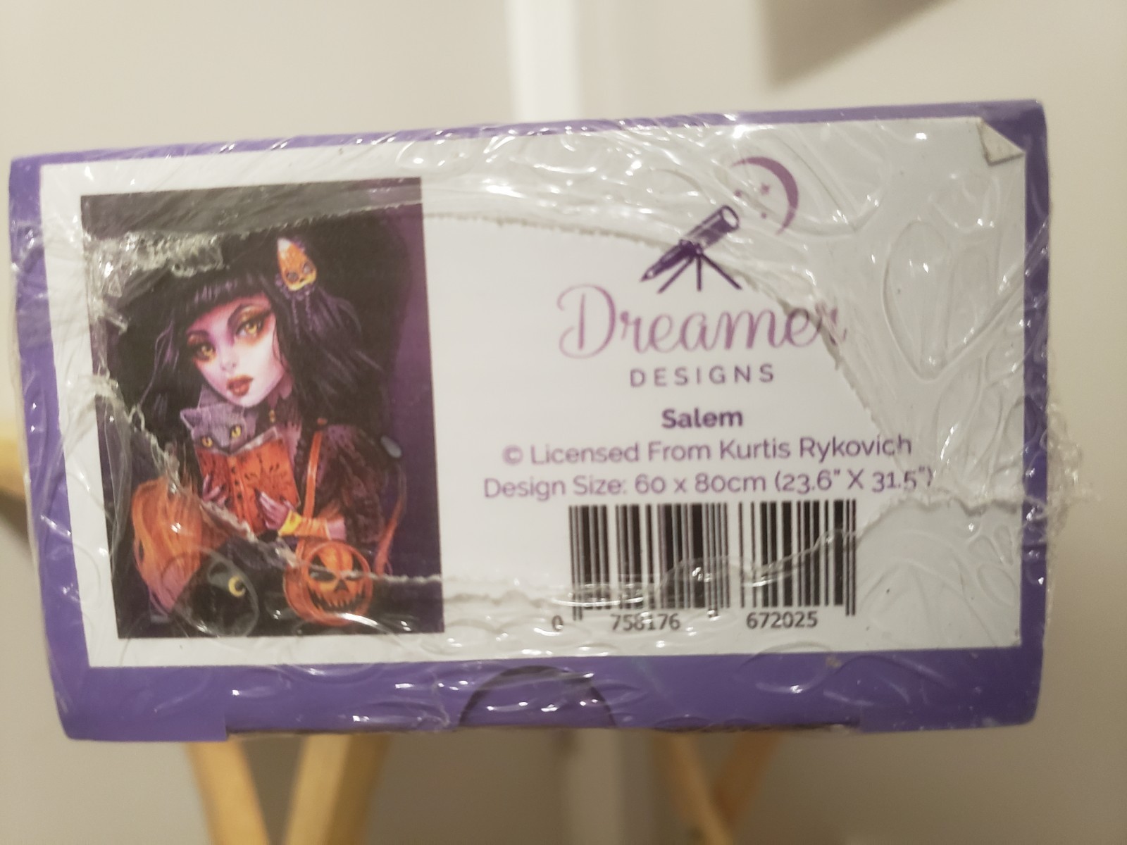 Dreamer Designs Diamond Art Kit "Salem" Halloween Witch Kurtis Rykovich NIB