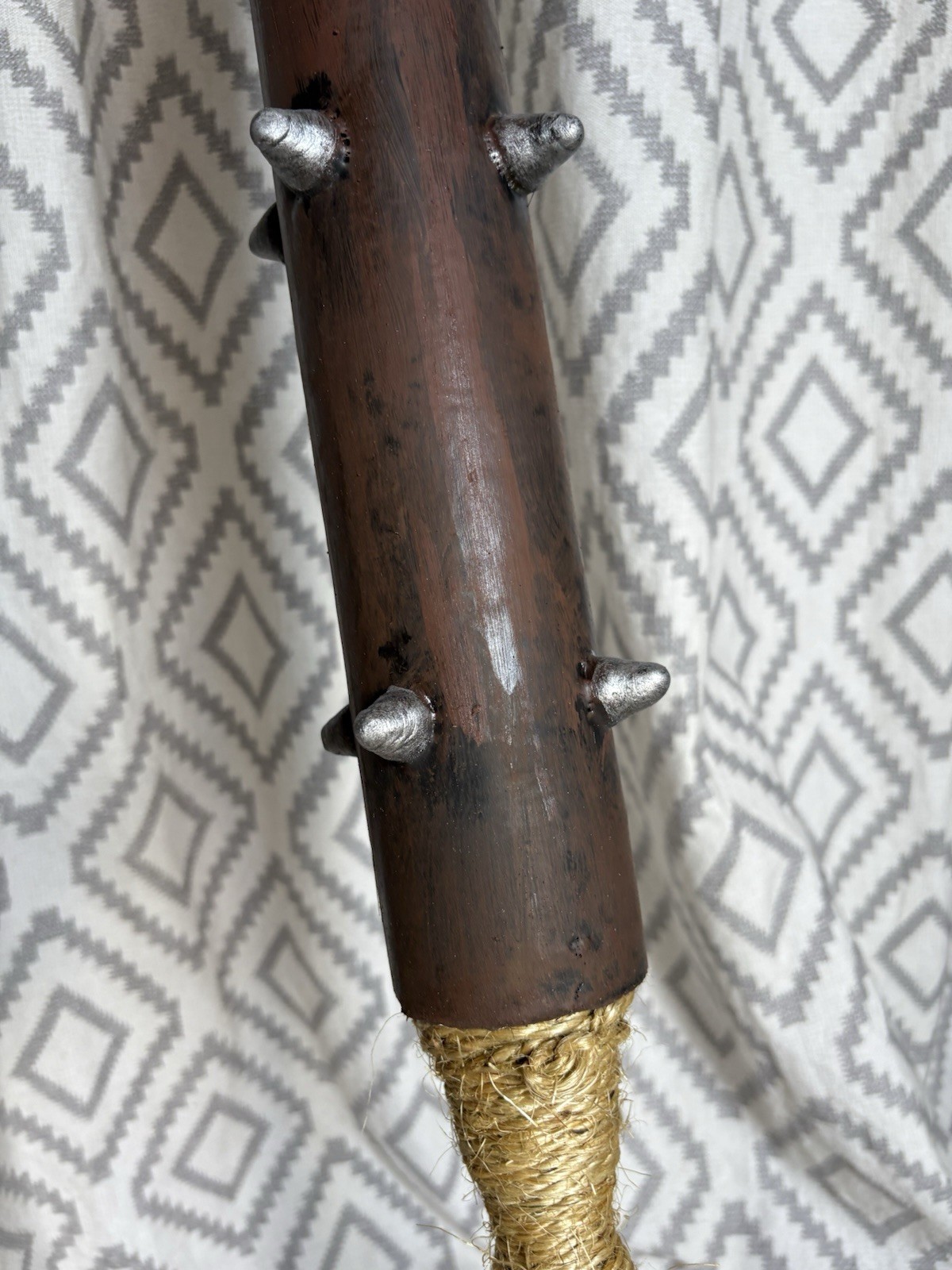 LARP Mace Cosplay Samurai Stick Foam Spiked Club Comic-con / Dragoncon Sword