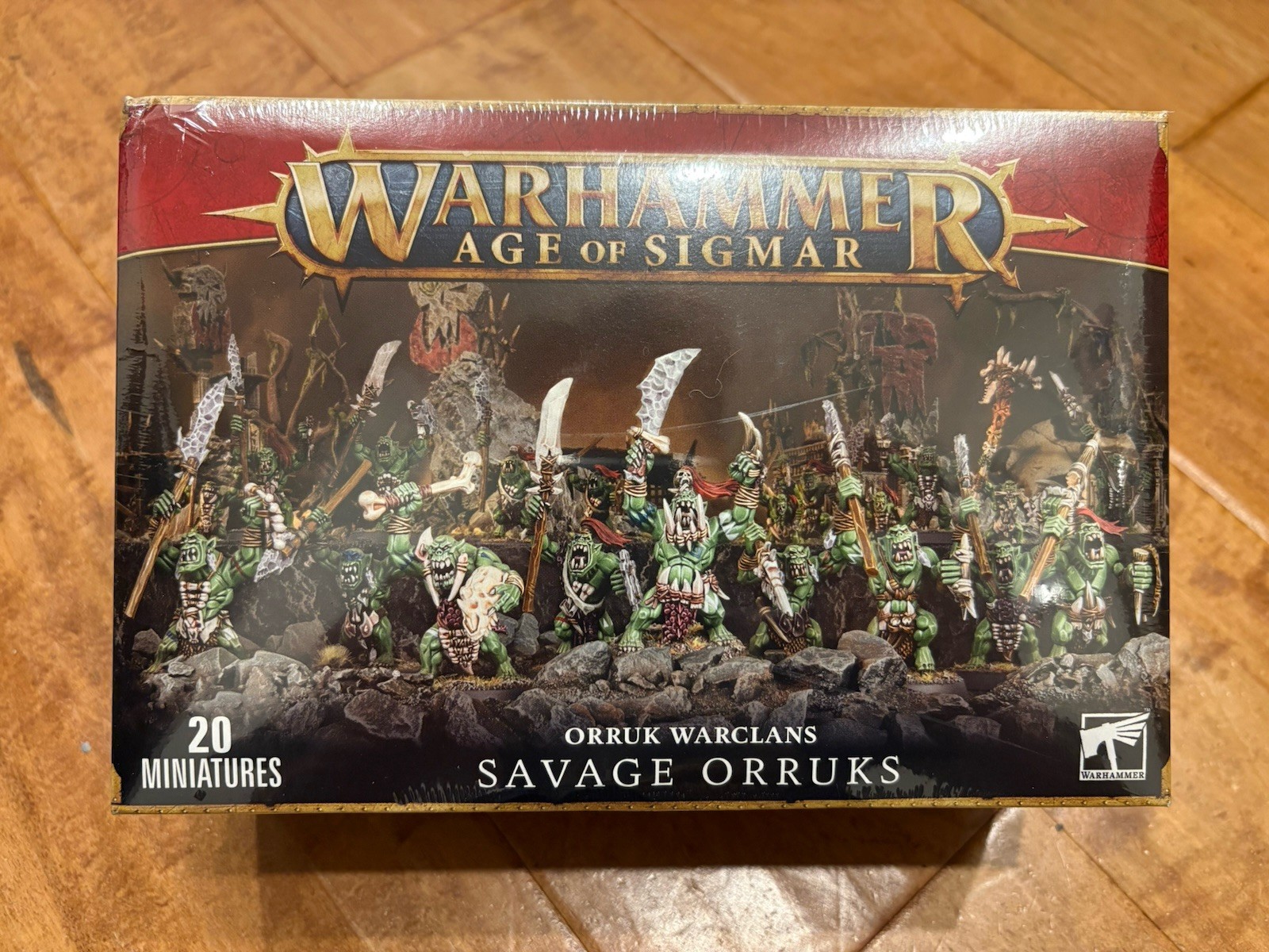 Bonesplitterz Savage Orruks | Warhammer AoS | Rare OOP Sealed Orruk Warclans Box