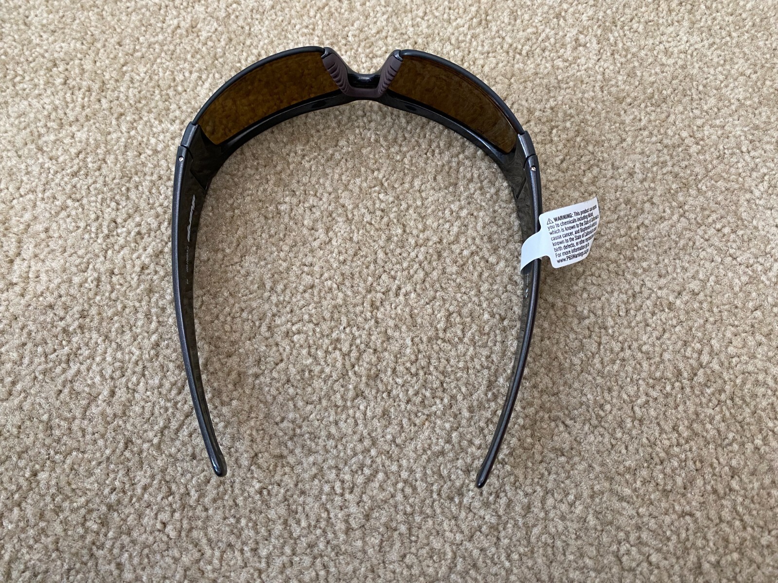 Men's Nike Black Diverge Sunglasses Sport EV0327 Polarized Brown Lens w/Tags Box