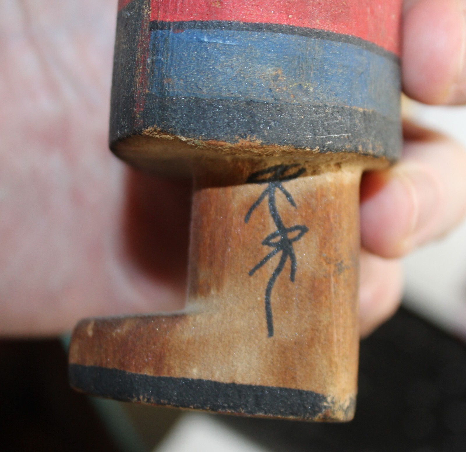 Antique 1910's Tall Painted Kachina Doll Southwestern Native American 7"