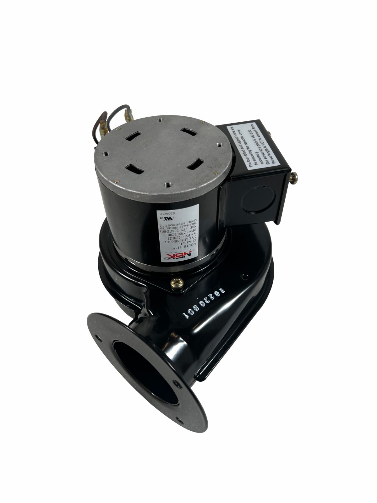 Draft Fan Blower for Dayton 1TDN7 1C180 4C440 2700/3200 RPM 50 CFM