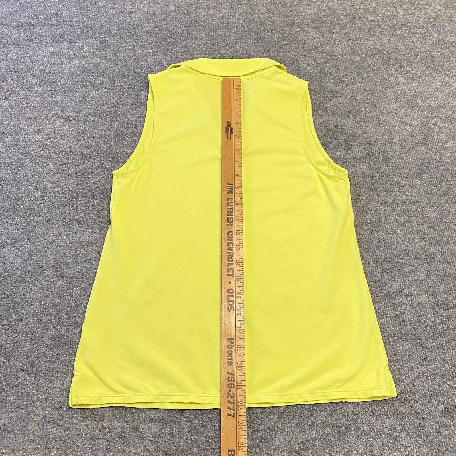 Lilly Pulitzer Shirt Women’s Small Golf Polo Luxletic Green Sleeveless Collared