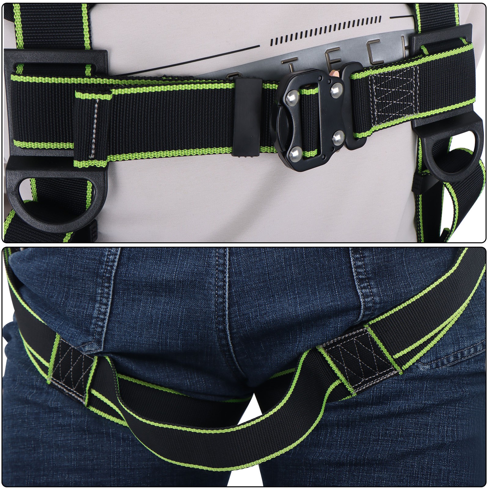 Fall Protection Full-Body Premium Safety Harness 5 points (S – XL) D-Rings