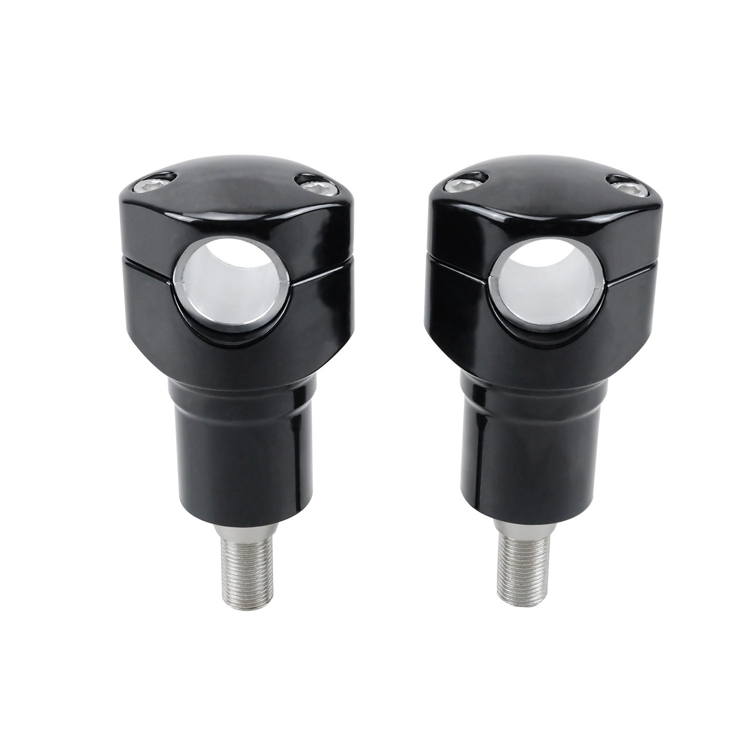 3.0” Black Handlebar Risers for Harley 1997-later Heritage Springer FXSTS FLSTSB