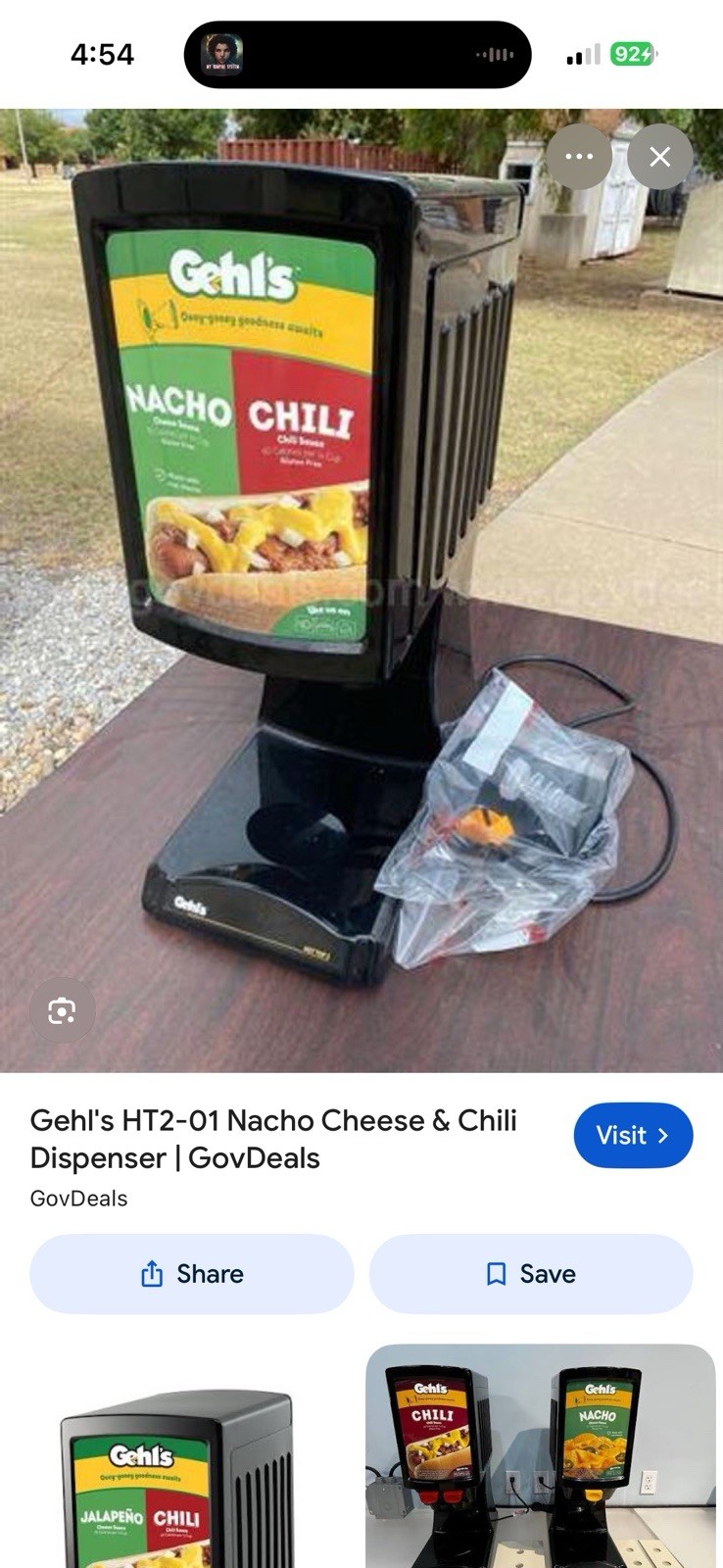 Gehl's Nacho Cheese Chili Dispenser Electric Warmer Hot Top 2 New In Box!!!