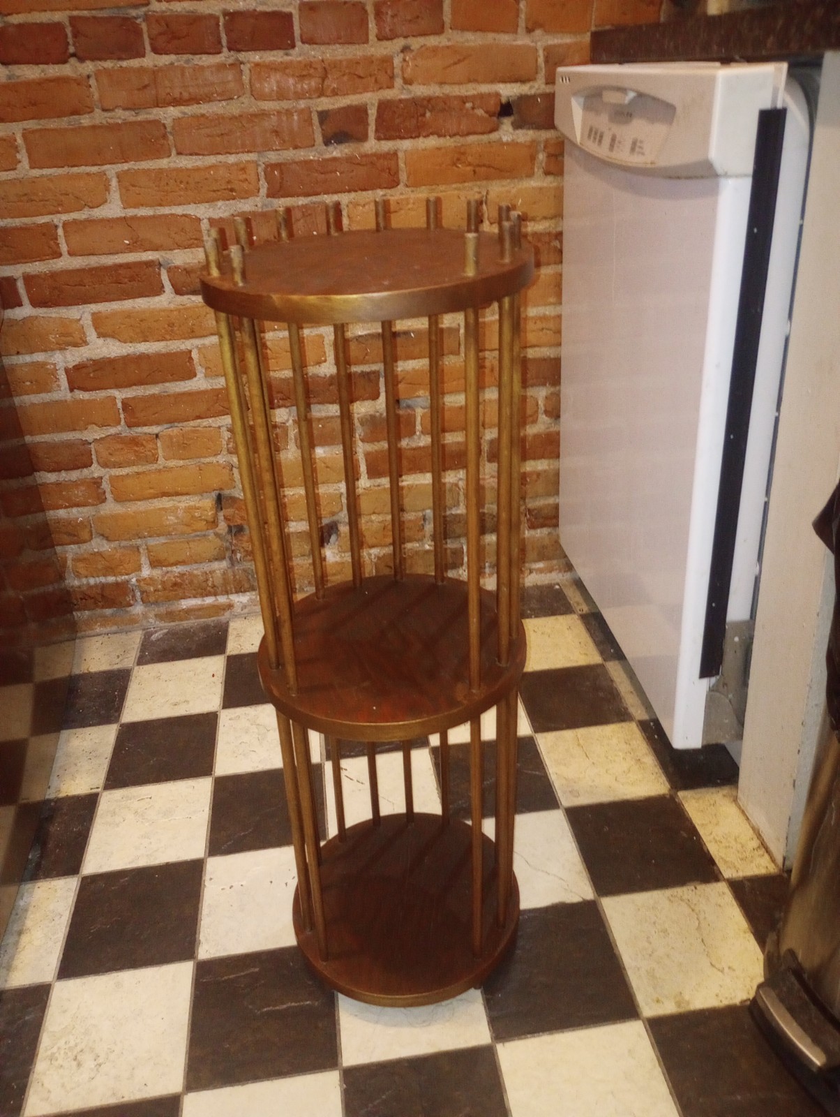 Antique Bookcase Etagere No Hardware 10" by 30" Open Palafitte Style