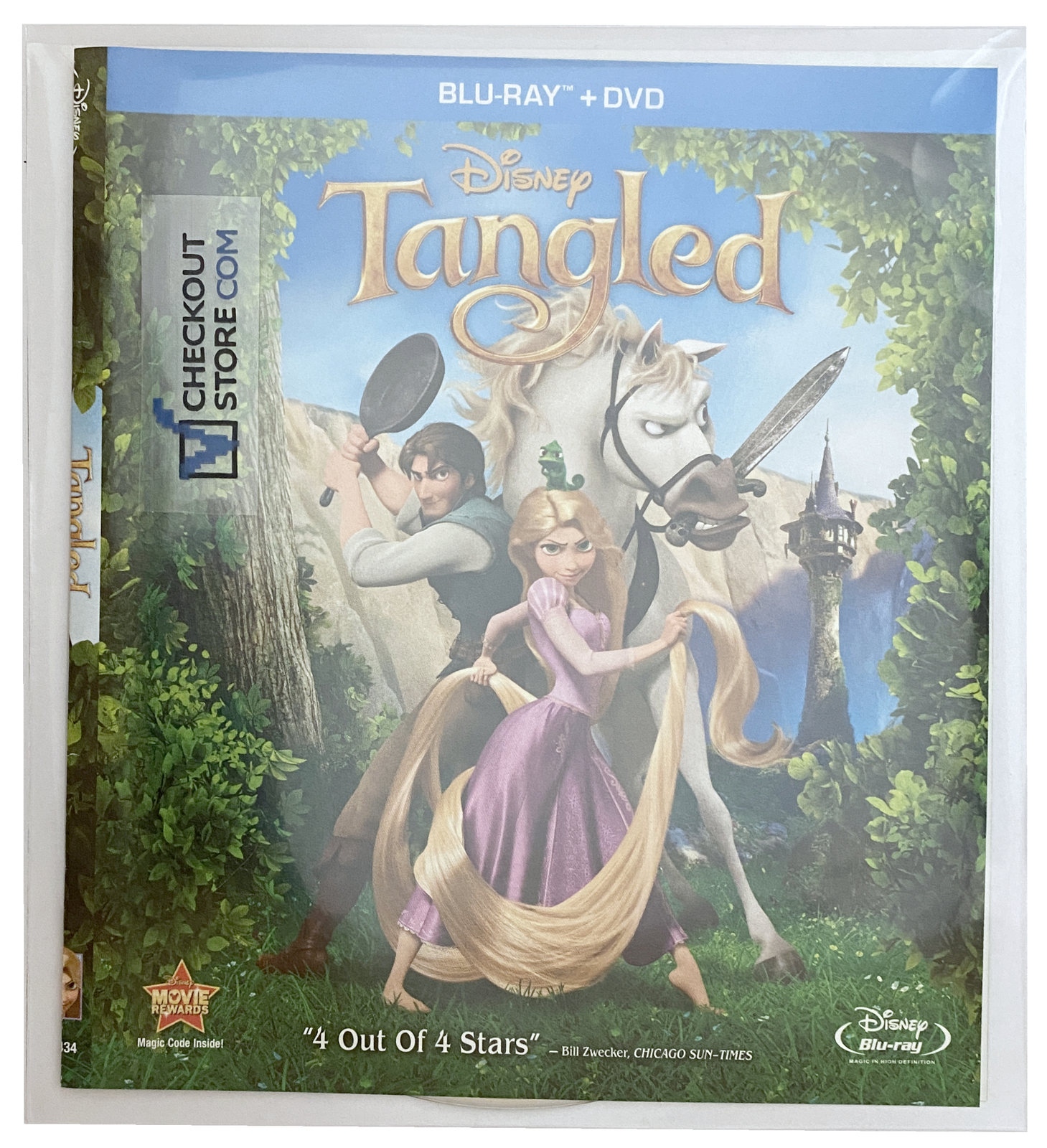 CPP Clear Plastic Sleeve with Flap (Fits Blu-ray Case Artwork Only) Lot