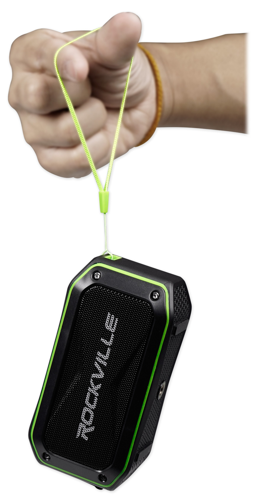 (2) Rockville ROCK ANYWHERE WaterProof Portable Bluetooth Speakers+TWS Linking