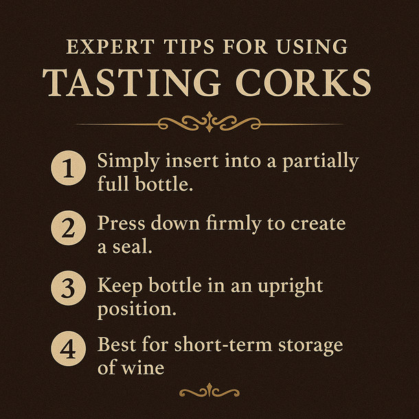 LD Carlson Tasting Corks (25/Bag)