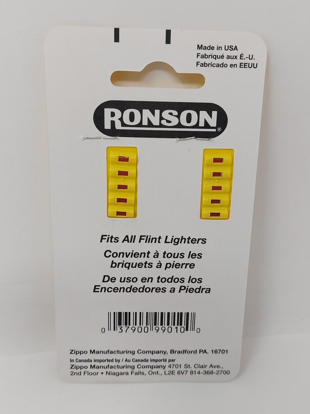 LIGHTER FLINTS Ronson 10 Pack Red Made In USA Fits All Lighters
