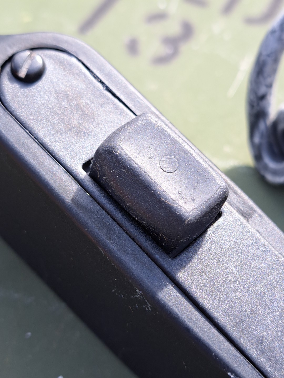 NOS Vintage M80/U Dynamic Radio Microphone Handset ARMY NAVY Old Style Plug M80