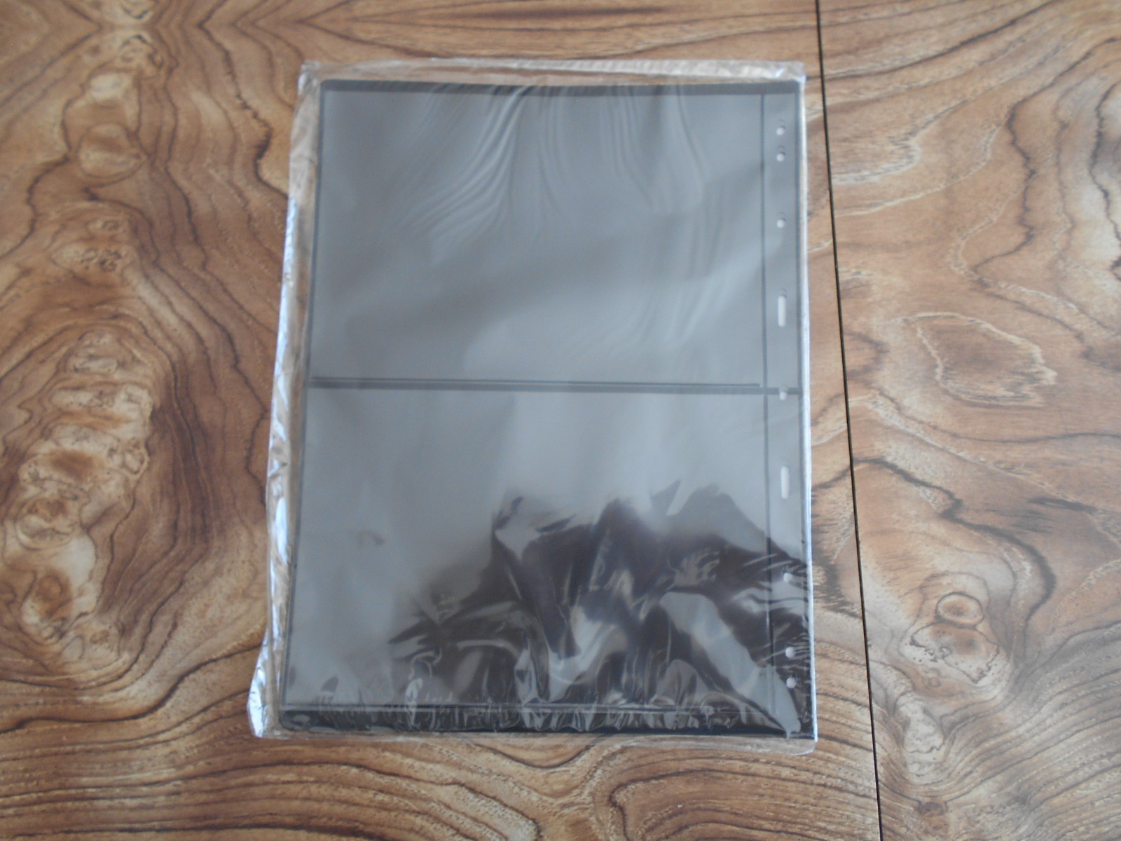 VARIO Stock Sheets 2S Two-Sided 2 Pockets Black Pkg 5 New Leuchtturm Lighthouse