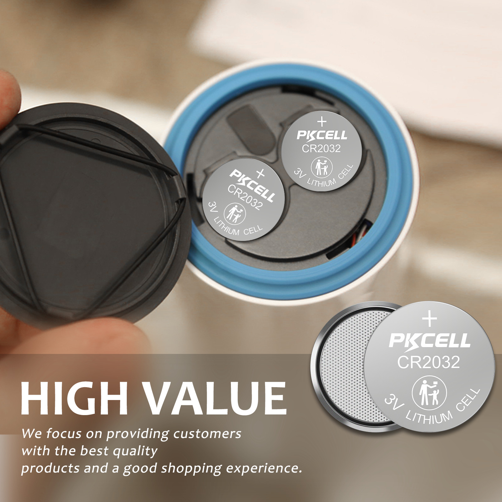 Lot 3V Cell CR2032 5004LC CR2450 5029LC Batteries for Thermometer