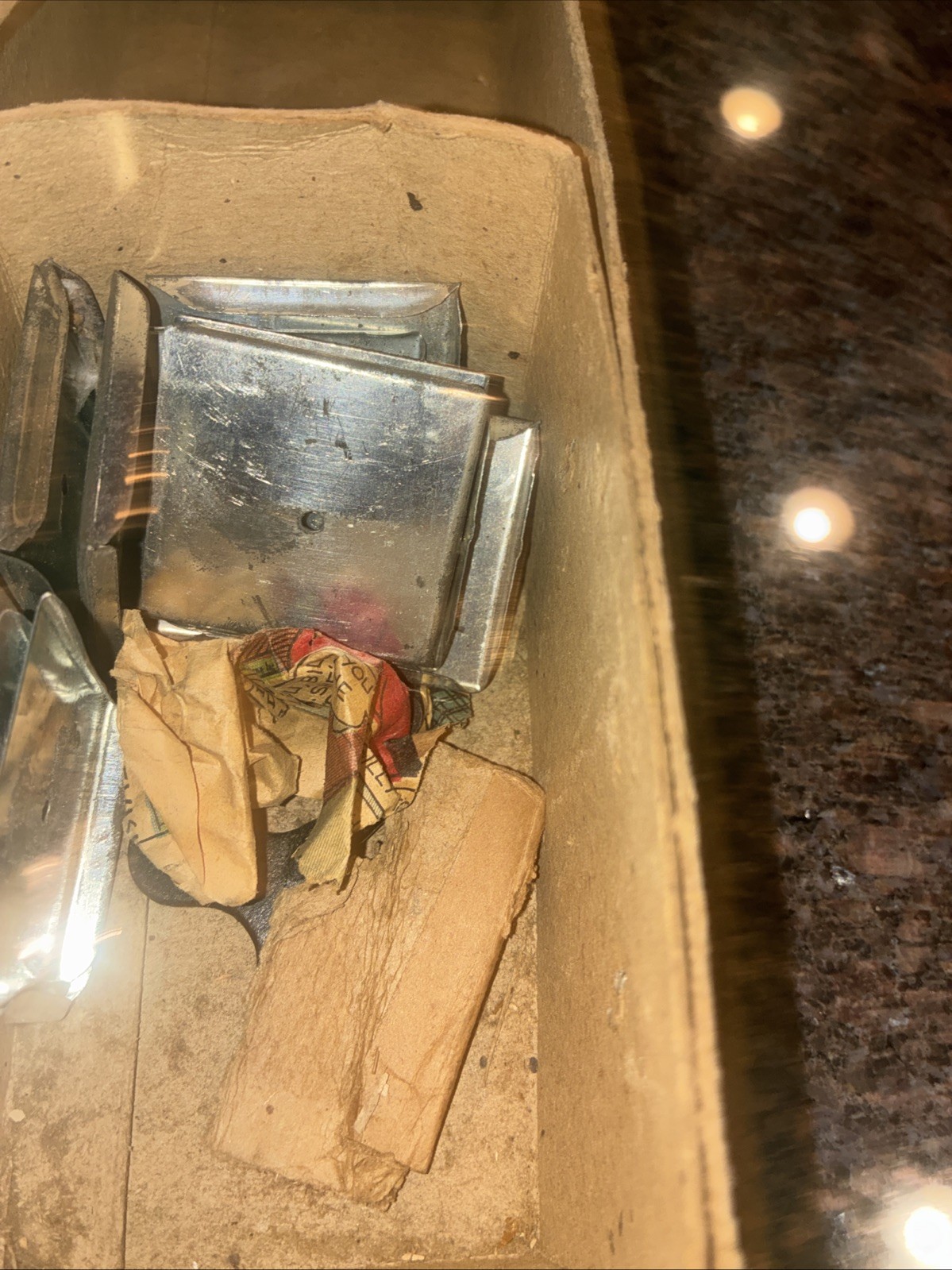 Ives Wind Up Train Set #4, , Box, Tracks, Key, Orig Paint, Running