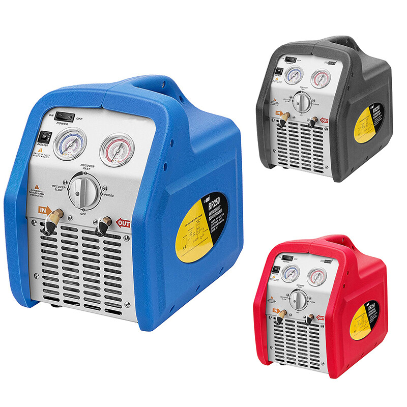 110-120V AC 60Hz 3/4 HP Single Cylinder Portable Refrigerant Recovery Machine
