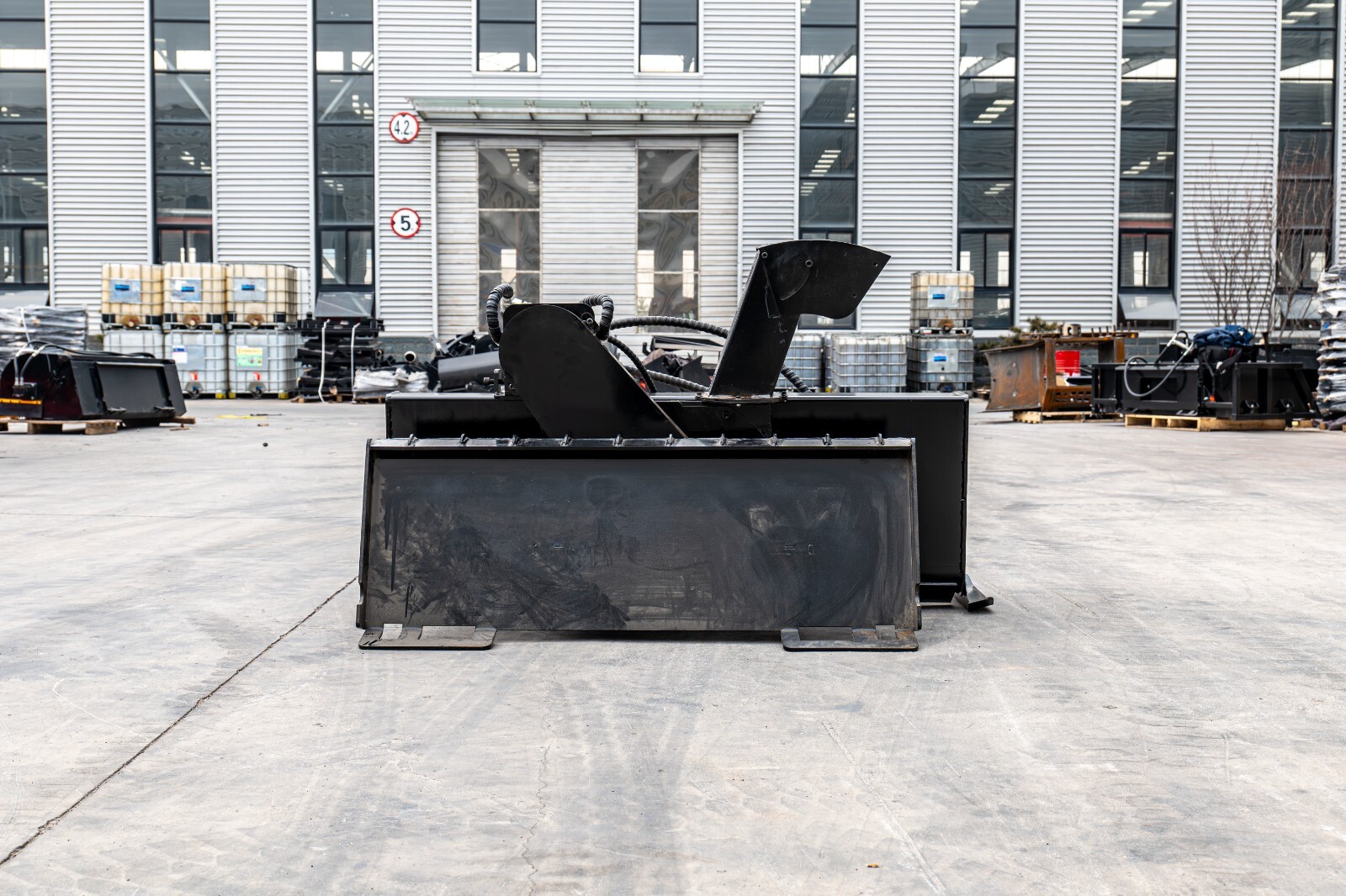 Bobcat-compatible snow blower Efficient flexible snow removal attachment