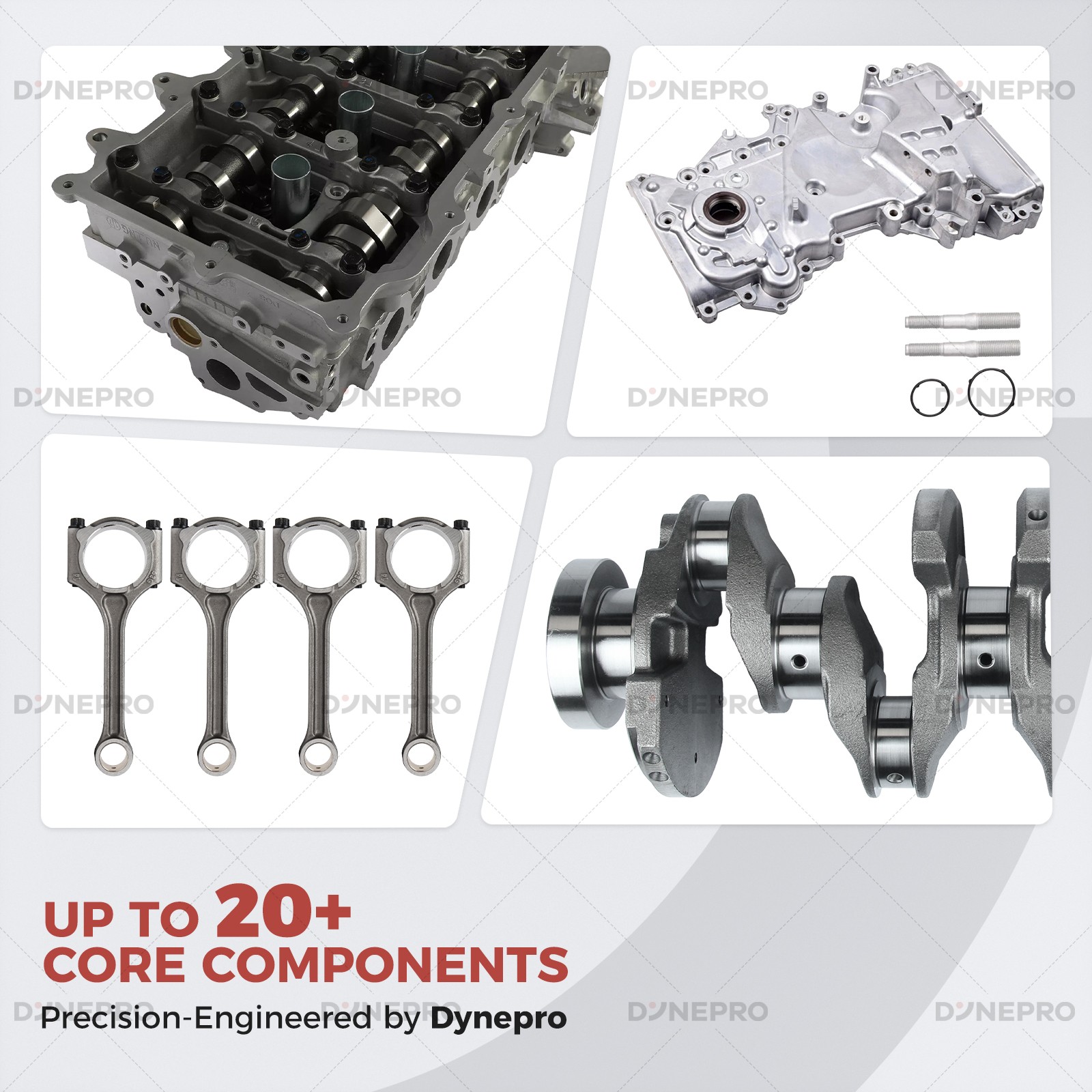 Auto Engine G4FD 1.6L Long Block Engine Assly For Hyundai Kia 2012-2019 GAS