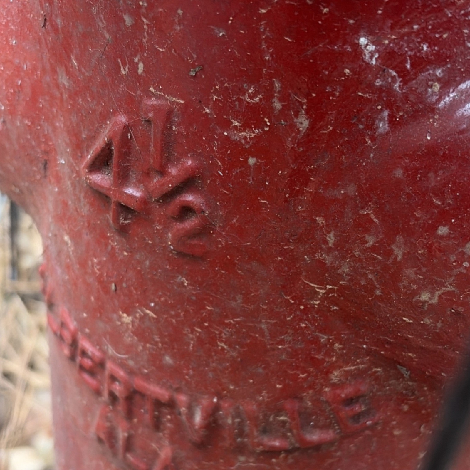 REAL Mueller Fire Hydrant Albertville AL 1987 Firefighting & Rescue Collectible