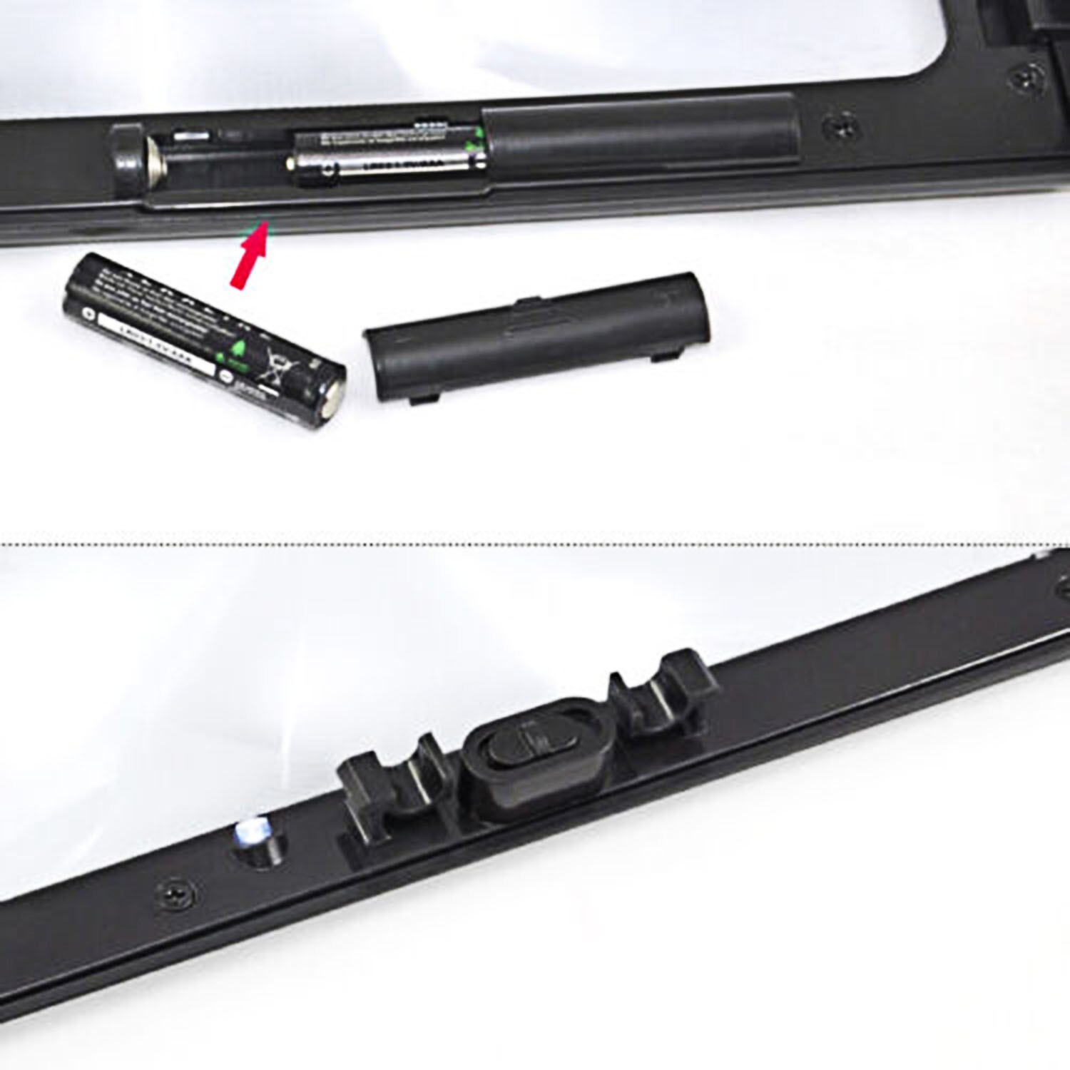 Full Page 3X Large Magnifier Book Reading Aid Magnifying Glass w/ 4 LED Lights