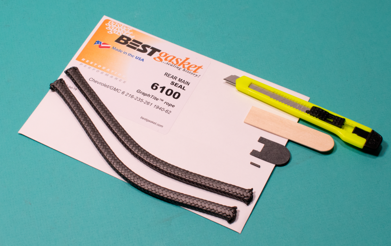 Best Gasket 6100 Rear Main Seal 6 cyl Chevy 216, 235, 261 CID '40-'62