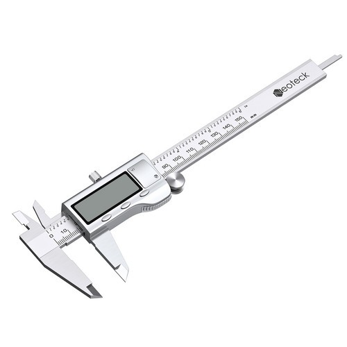 Neoteck 6"Digital Caliper Vernier Micrometer+Feeler Electronic Gauge 0.0005"