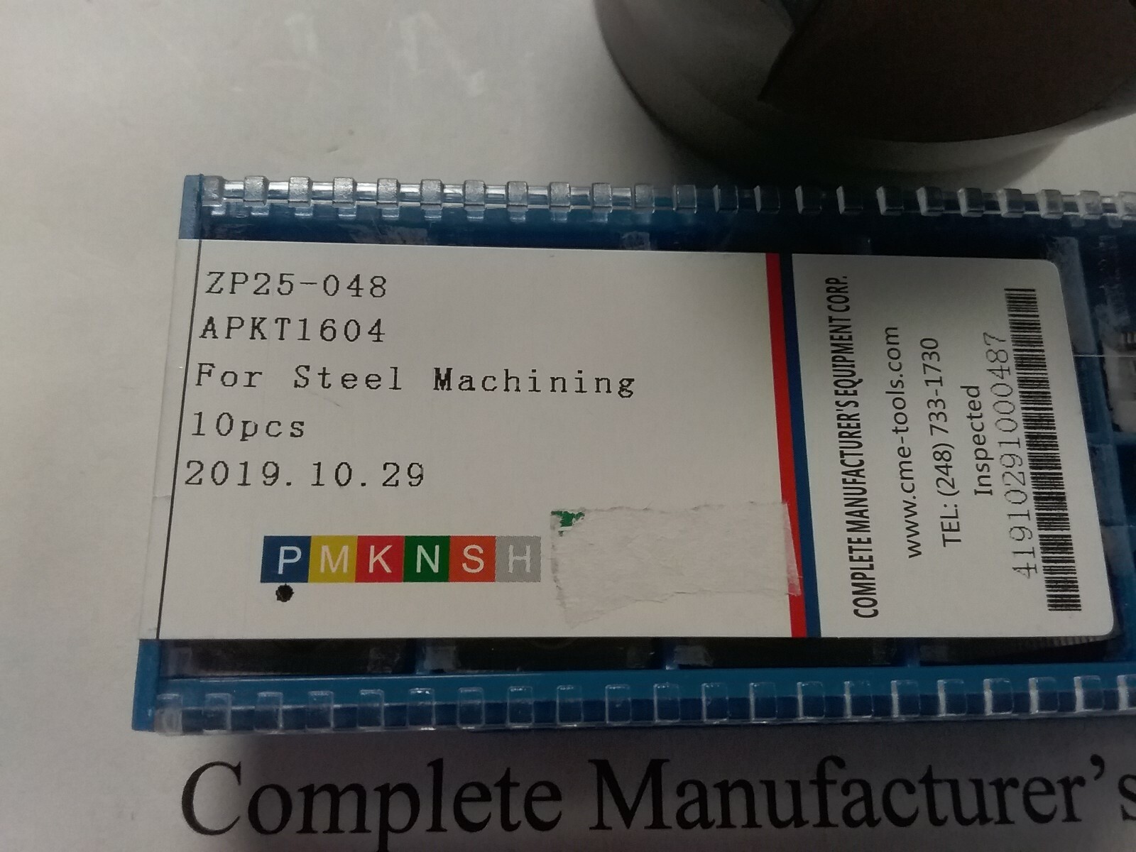 3" 90 degree indexable face shell mill, extra 20pcs APKT1604 insrrts #Z-2526-402