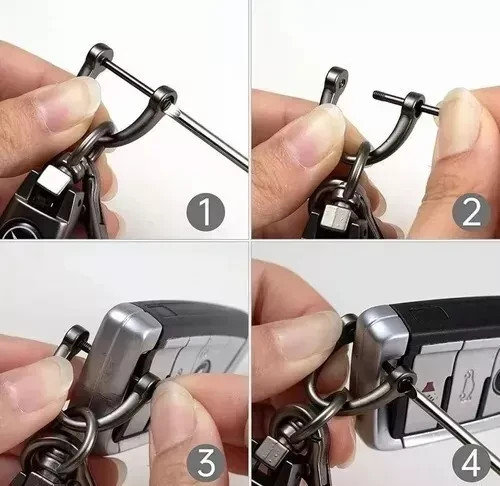 Ford Genuine Leather Keychain US Seller Free Shipping