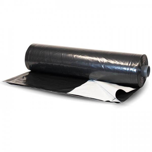Farm Plastic Supply - Weed Control 6 Mil Black/White Polyethylene Sheeting