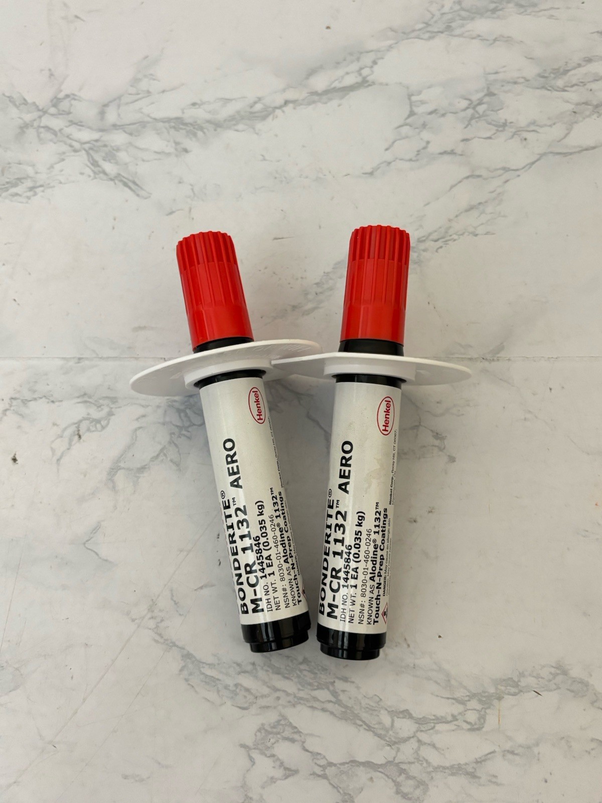 2-Henkel BONDERITE M-CR 1132 Aero Touch-N-Prep Conversion Coat Pen 144584640 C