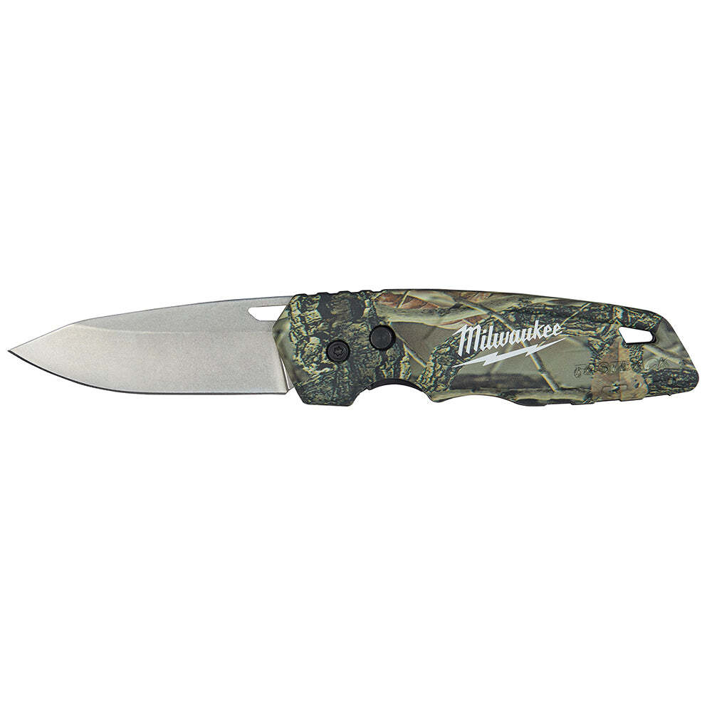 Milwaukee 48-22-1524 FASTBACK Camo Folding Pocket Knife
