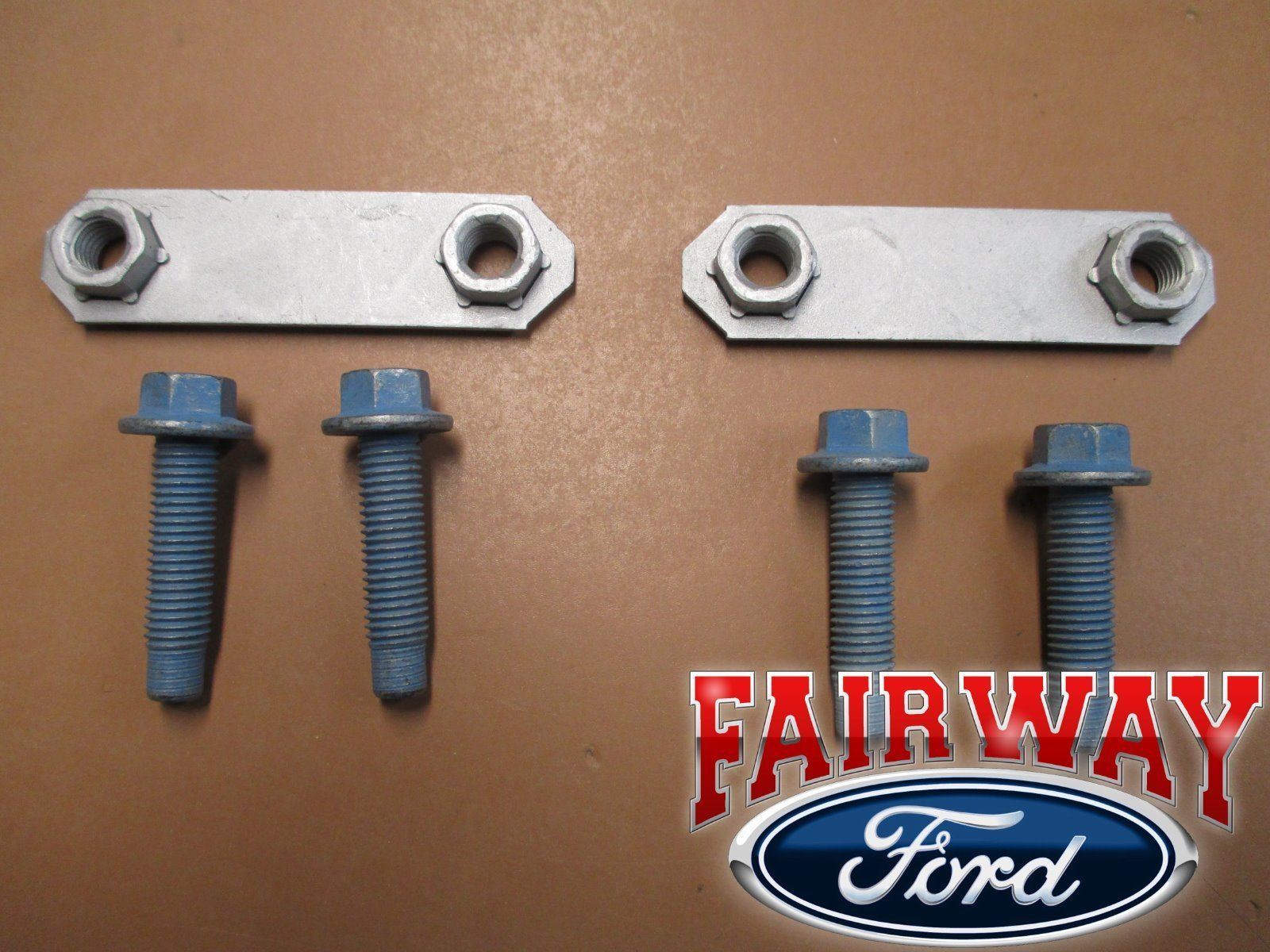 09 thru 24 F-150 OEM Genuine Ford Parts Chrome Tow Hooks PAIR w/ Hardware