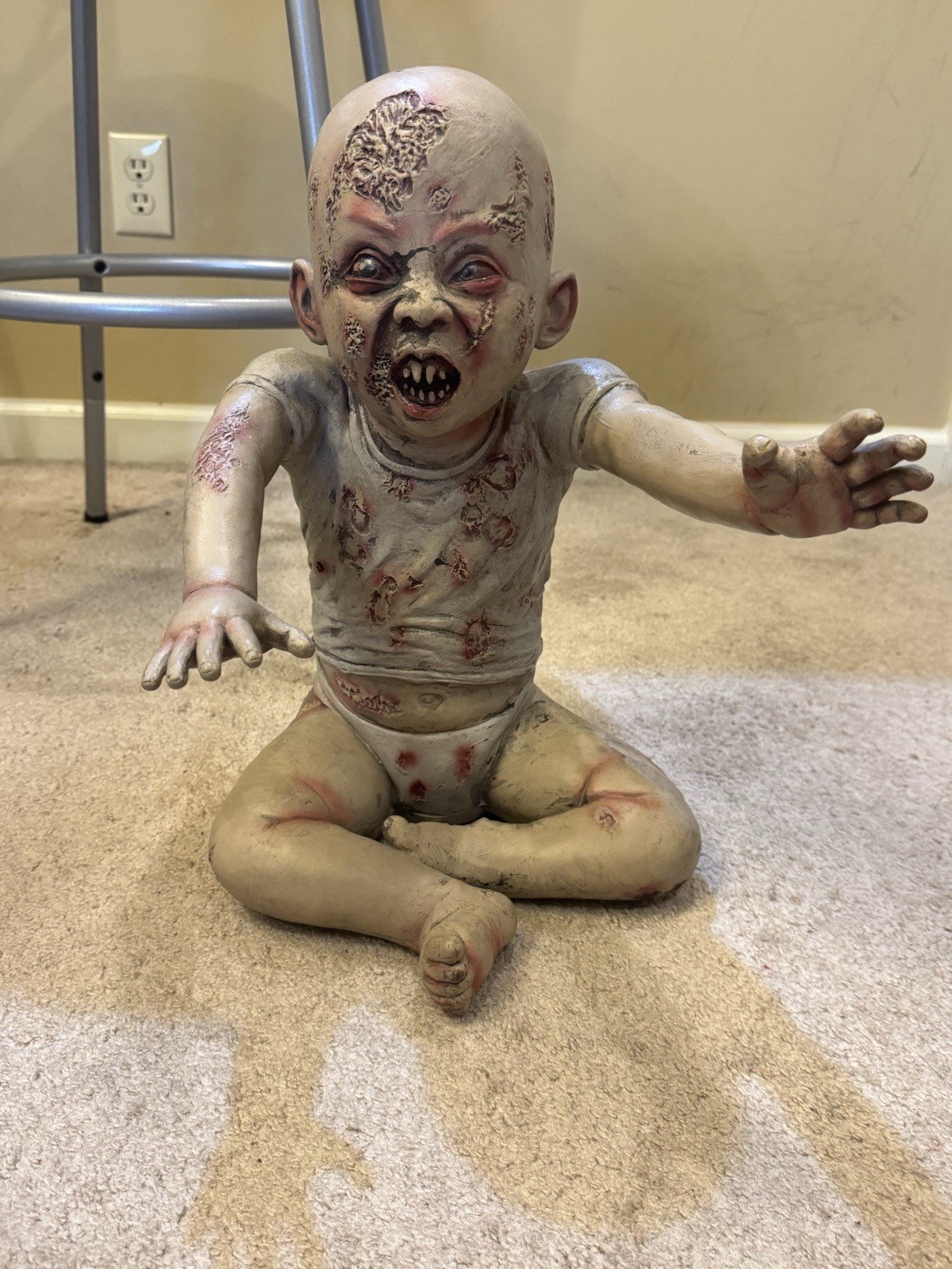 Spirit Halloween 2013 Zombie Babies Hugh R Tasty Rare