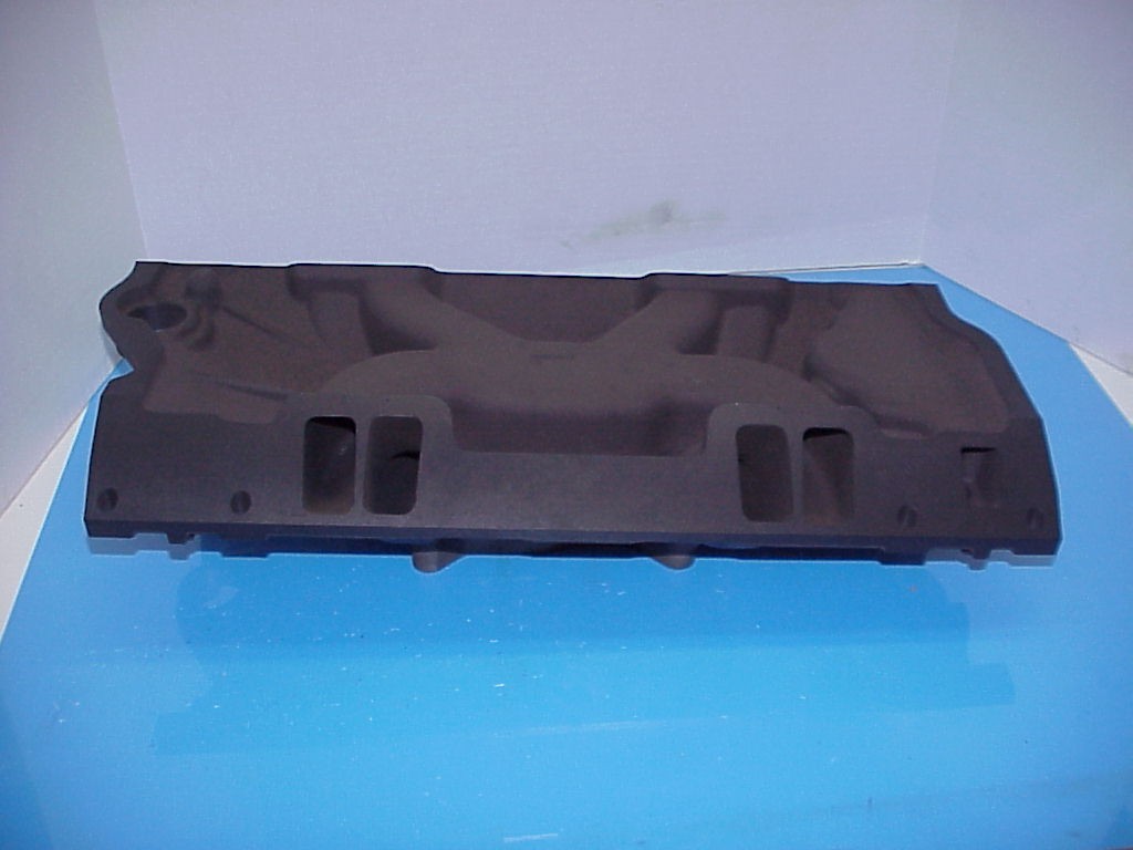 New BluePrint Dual lane Vortec Intake Manifold SB Chevy Black Anodized BRAND NEW