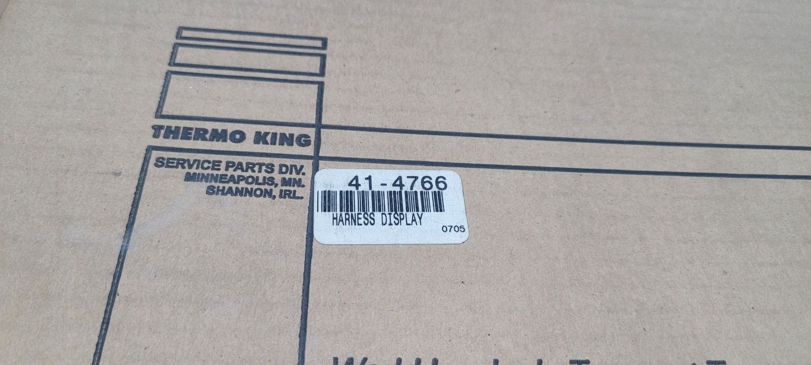 Genuine Thermo King 41-4766 Display Wire Harness 414766