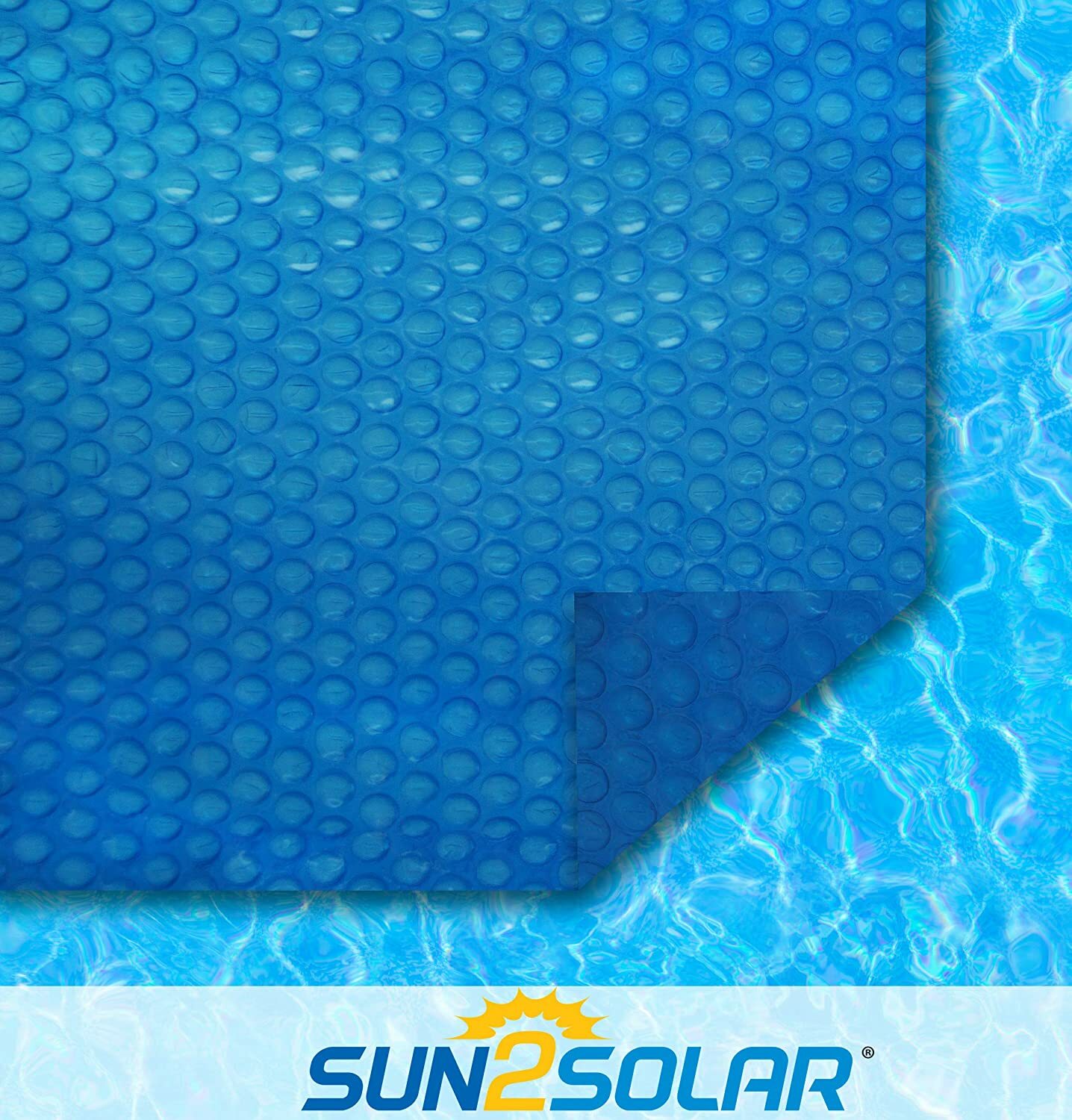 Sun2Solar 800 Series Solar Blanket Heater Cover for Round Swimming Pools