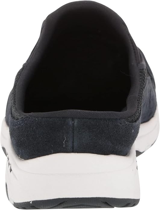 Easy Spirit Women's Traveltime slip-on Mule Walking Sneakers, Navy, Choose Size