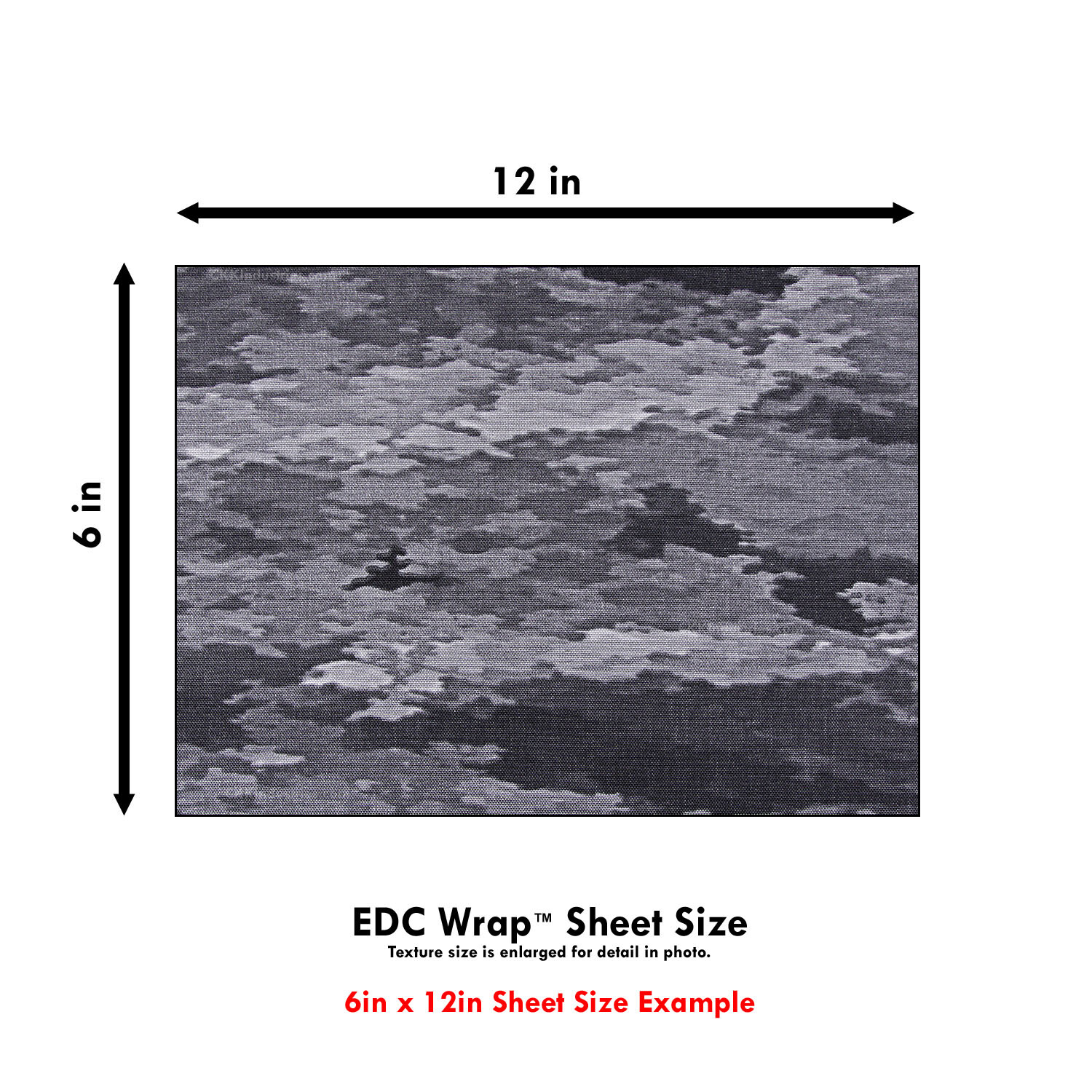 EDC Wrap - Cordura Fabric Wrap - Multiple Sizes - (Multiple Patterns Available)