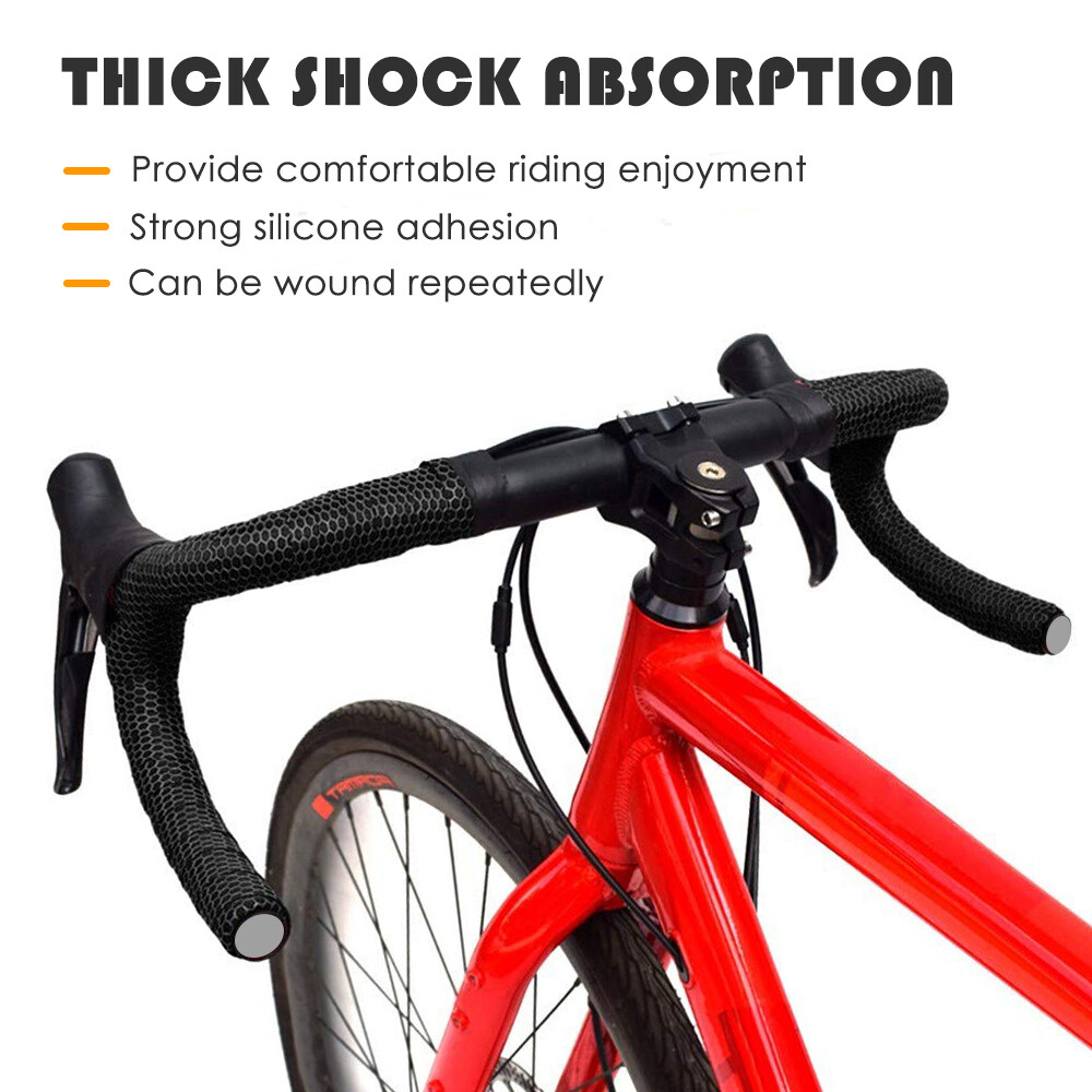 Bicycle Handlebar Tape Cycling Road Bike Soft EVA Non-Slip Handle Bar Wrap Strap
