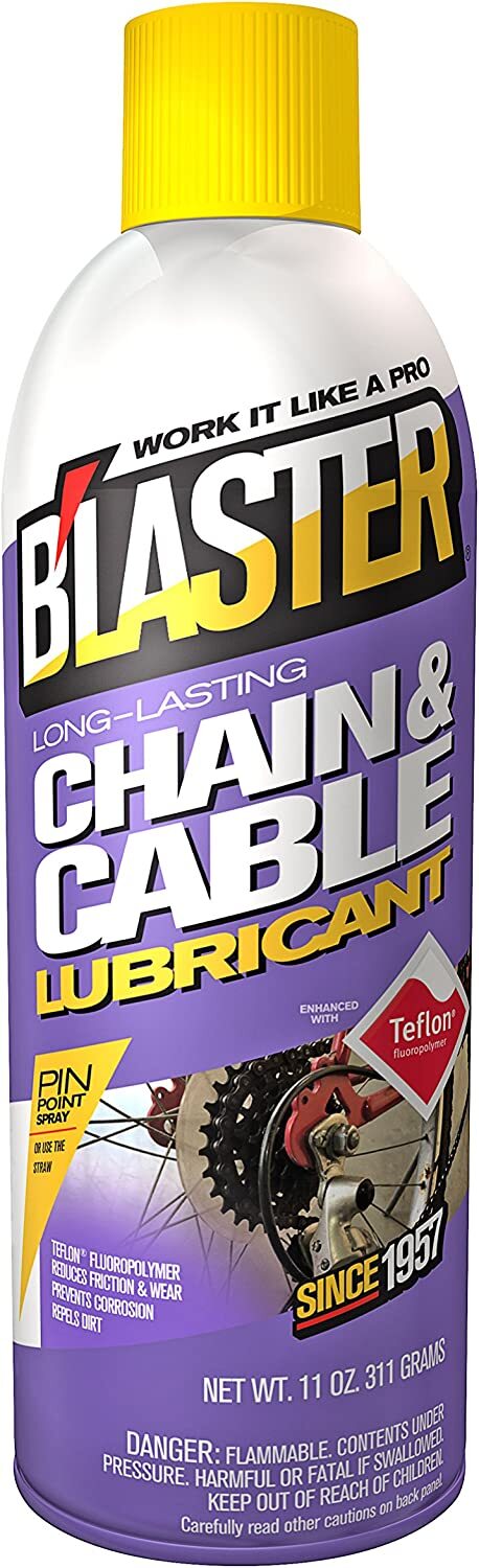 Blaster 16-CCL Long-Lasting Chain and Cable Lubricant, 11 oz, Multi